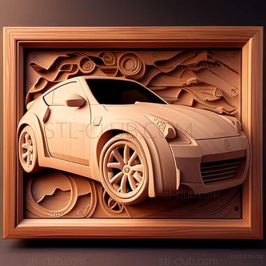 3D model Nissan 350Z (STL)